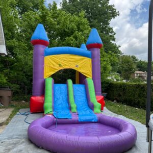 Castillo Tobogán Inflable "Reino Mágico" (C/S piscina)