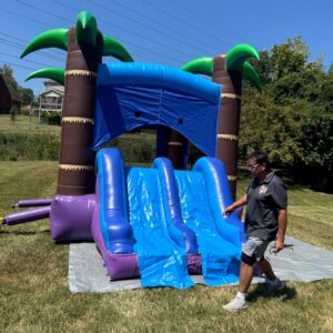 Tobogán Inflable Tropical (C/S Piscina)